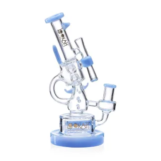 Lookah 10" Cool Recycler Klein Handgun Water Pipe - Blue (WPC1007BL)