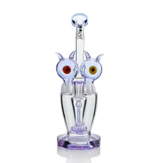Lookah 10" Cool Percolator Alien Eyestalk Water Pipe - Purple (WPC2025PU)