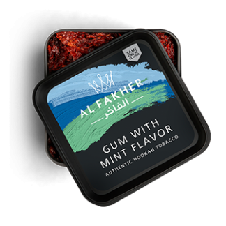 Al Fakher 1000g Tub - Gum with Mint