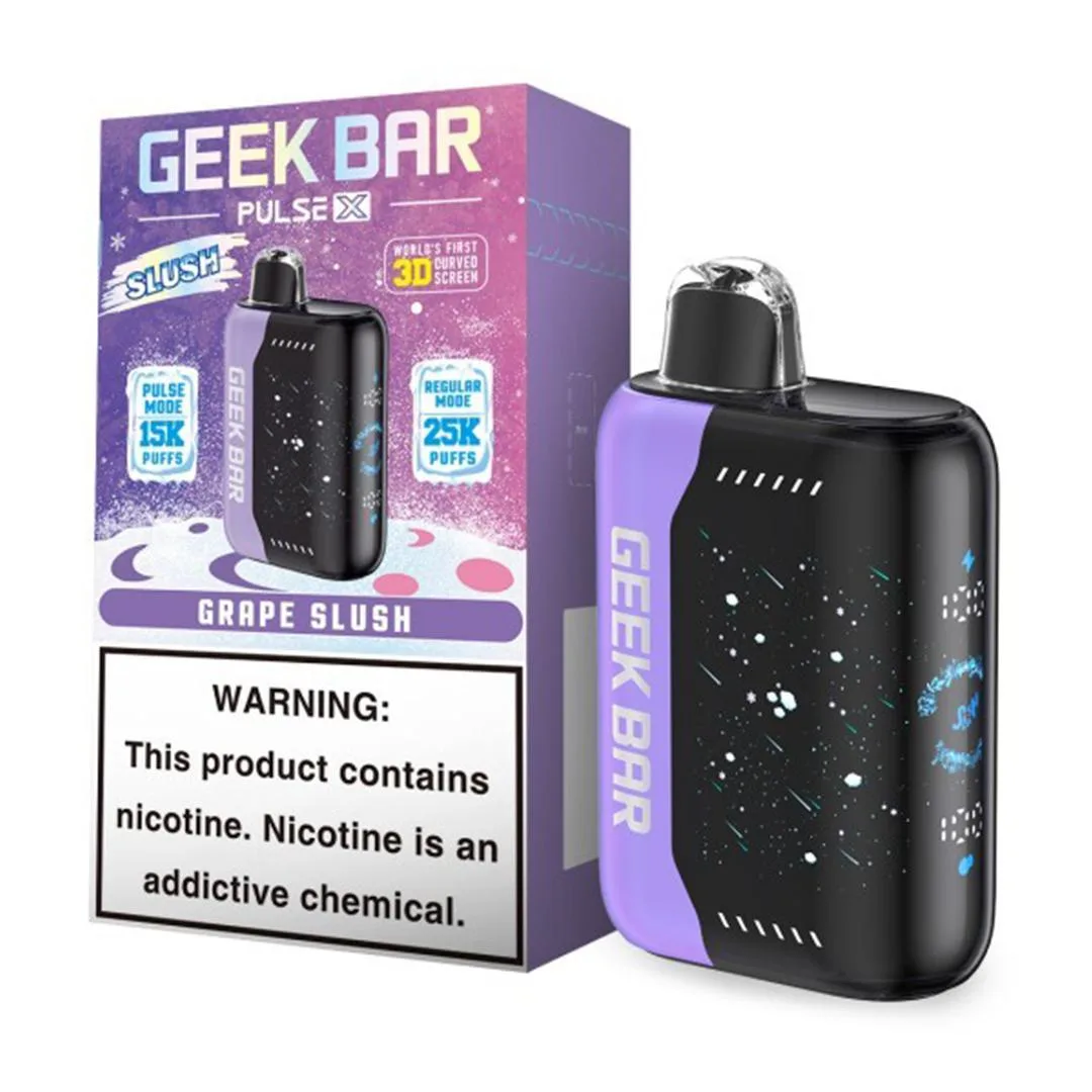 Geek Bar Pulse X 5% Disposable - Grape Slush (Slush Edition)