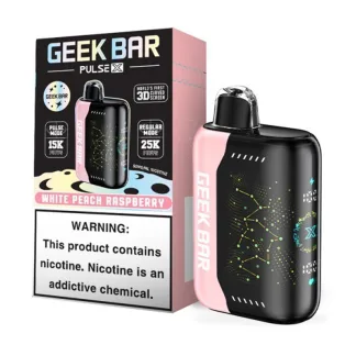 Geek Bar Pulse X 5% Disposable - White Peach Raspberry