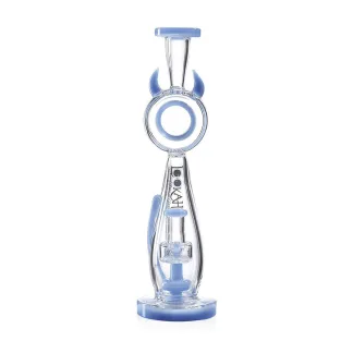 Lookah 12" Cute Percolator Elegant Cat Water Pipe - Blue (WPC1012BL)