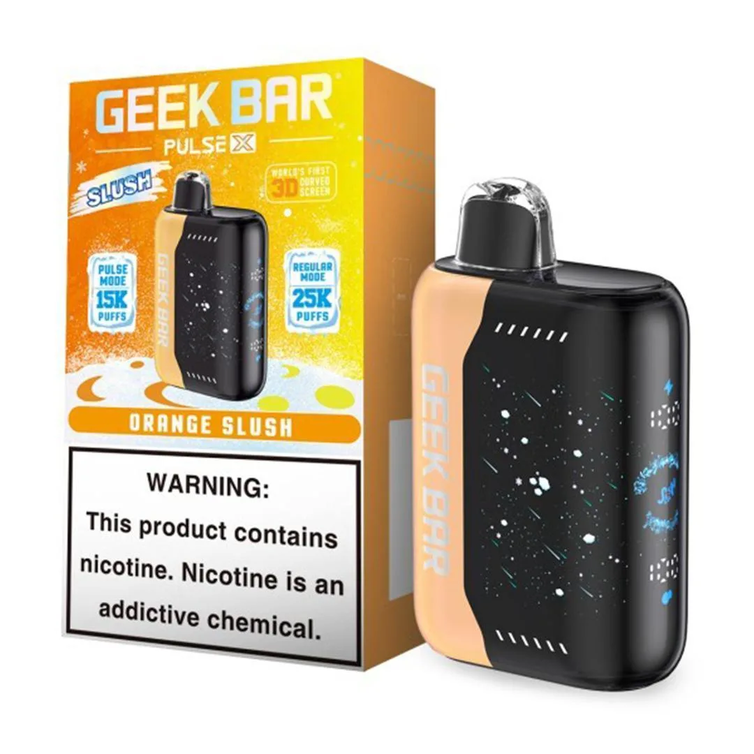 elf bar vape uk Geek Bar Pulse X 5% Disposable – Orange Slush (Slush Edition) – KLOWDZ  Vapor & Smokeshop