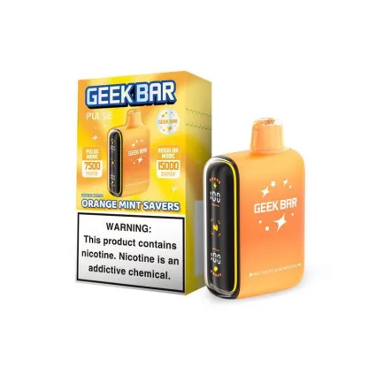 Geek Bar Pulse 5% Disposable - Orange Mint (Savers Edition)