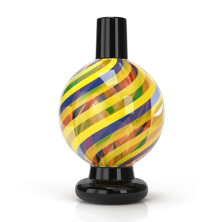 Honeybee Herb Carb Caps Kaleidoscope Bubble - Black