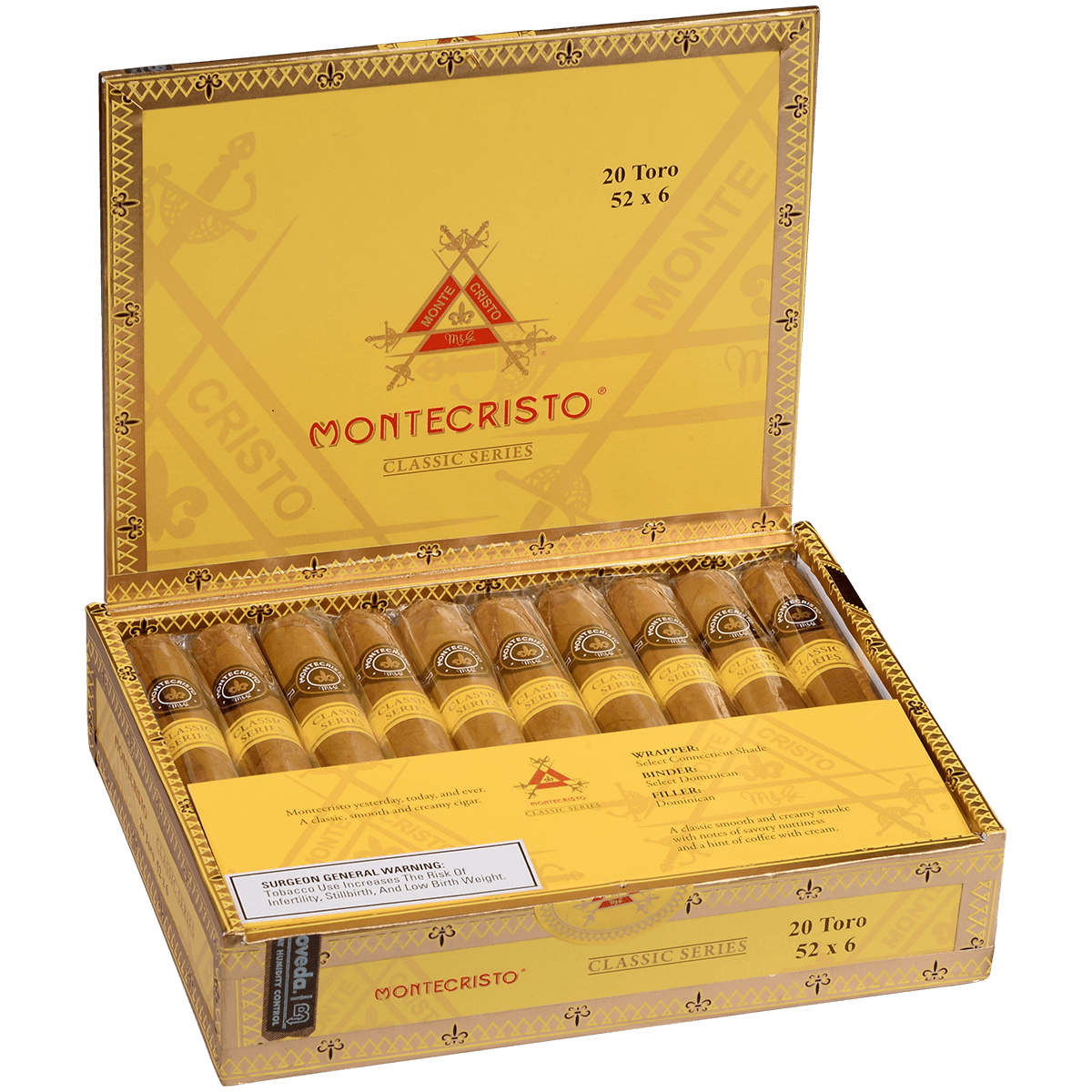 Montechristo - Classic Series (Toro 6.00 x 52 | Single) - Image 4