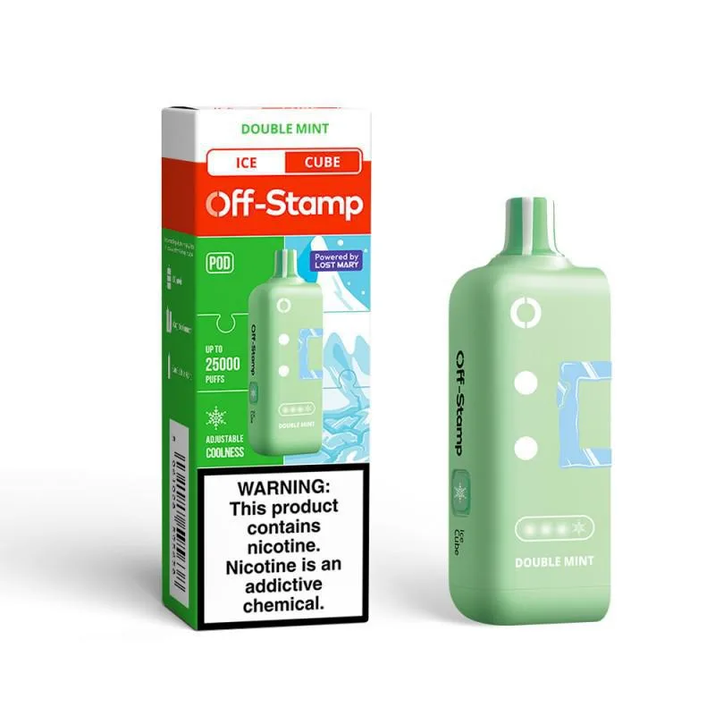 Off-Stamp X-Cube 25000 Ice - Double Mint
