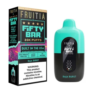 Fifty Bar x Fruitia 20K Disposable - Baja Burst
