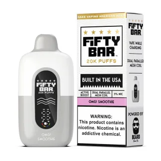 Fifty Bar V2 20K Disposable - OMG Smoothie / Frozen Orange Mango Pear