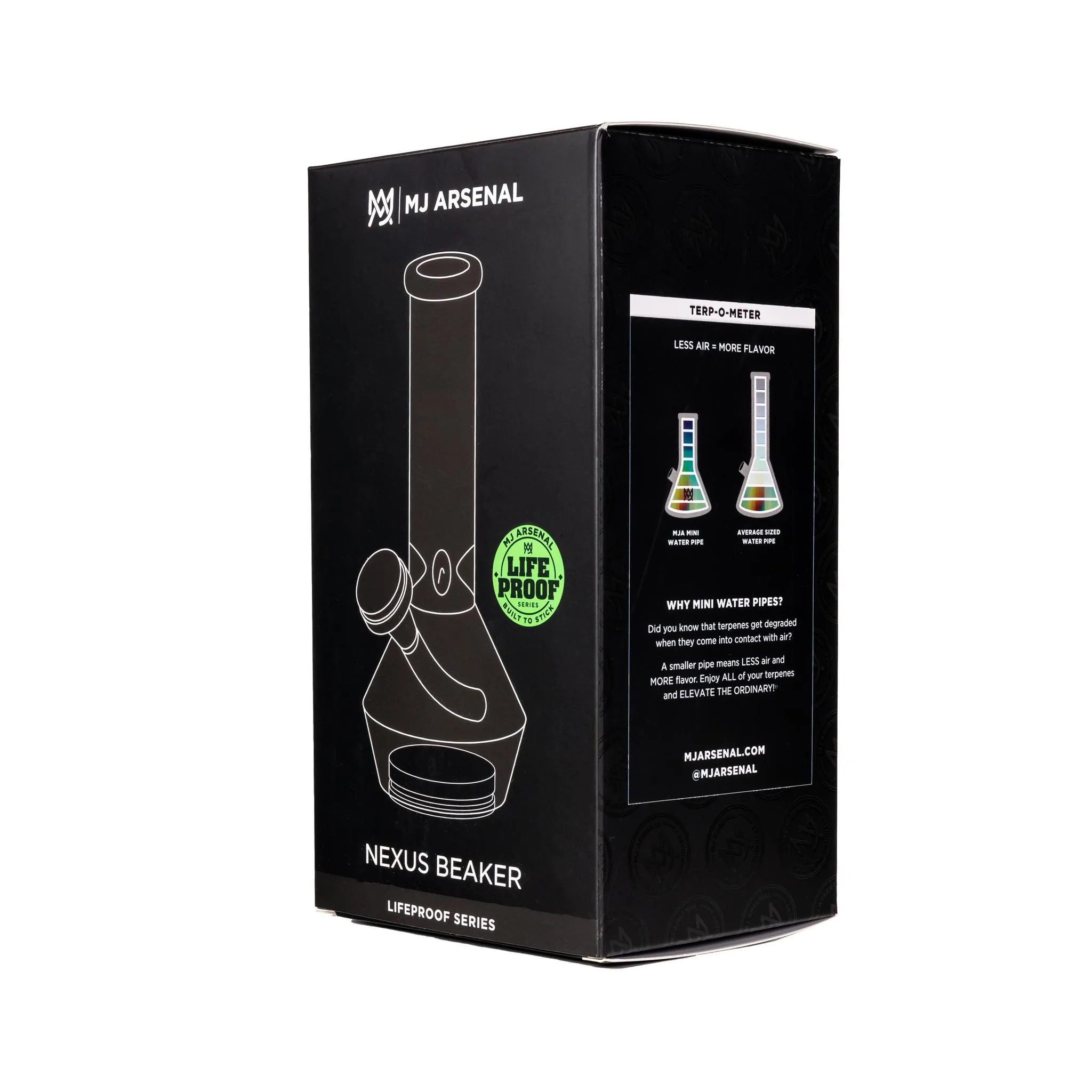 MJ Arsenal Nexus Bong - Clear - Image 14