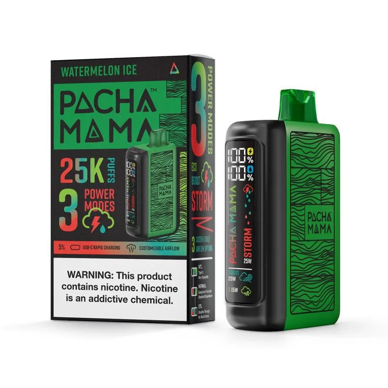 Pachamama 25K Disposable 5% - Watermelon Ice