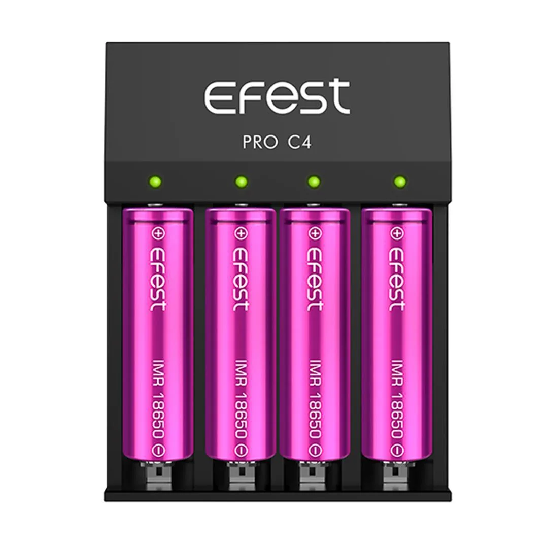 Efest Pro C4 4-Bay Charger
