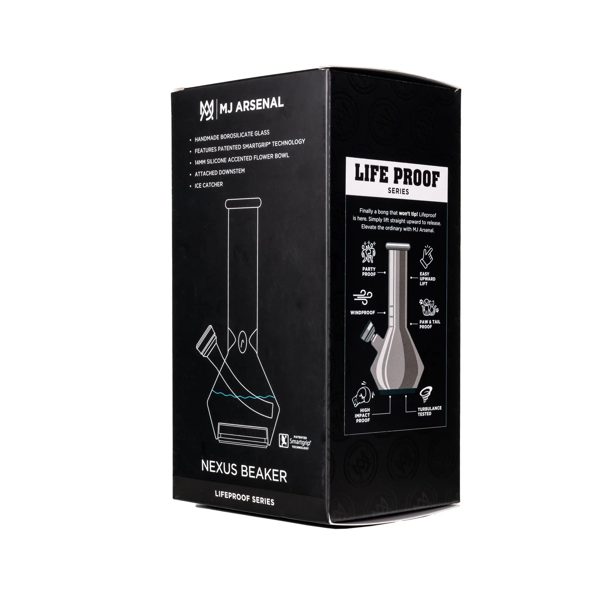 MJ Arsenal Nexus Bong - Clear - Image 15