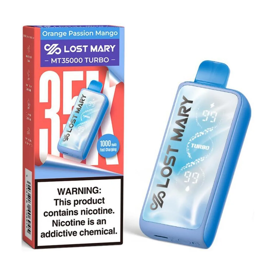 Gami Lost Mary Mt35000 Turbo Lost Mary MT35000 Turbo 35K Disposable Vape