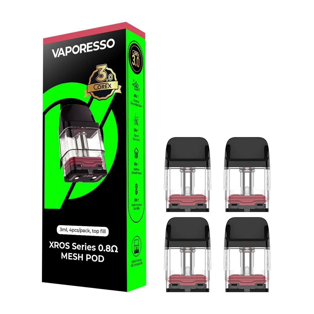 Vaporesso XROS Pods (3ml Top Fill 4-Pack) - Image 2