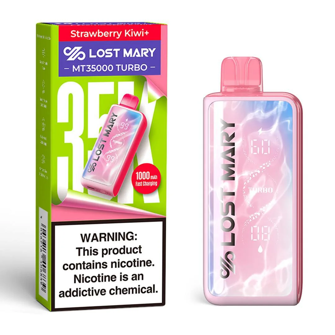 Lost Mary MT35000 – Strawberry Kiwi [TX Compliant Version] – KLOWDZ Vapor &  Smokeshop