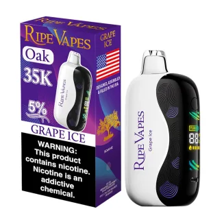 Ripe Vapes Oak 35000 - Grape Ice