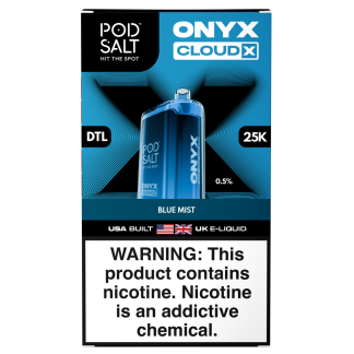 Pod Salt Onyx Cloud X 25K Low Nic 0.5% - Blue Mist