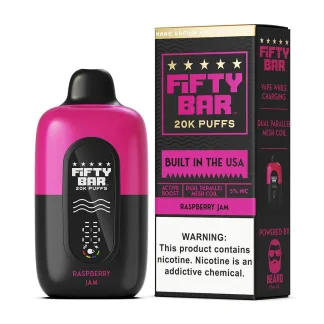 Fifty Bar V2 20K Disposable - Raspberry Jam