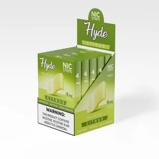 Hyde Nic Strips - Citrus 4mg
