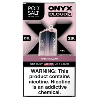 Pod Salt Onyx Cloud X 25K Low Nic 0.5% - Marshmallow