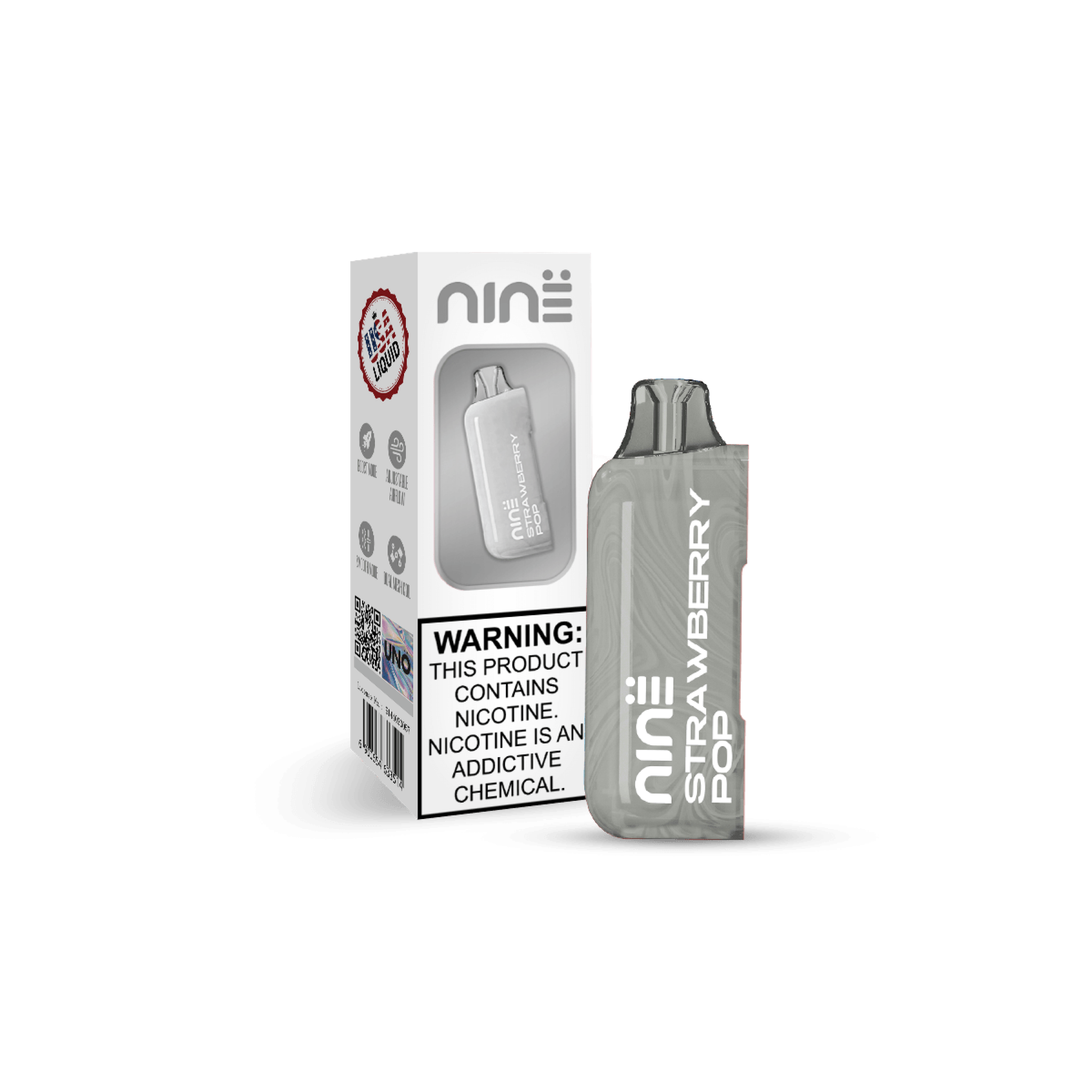 Uno NiNE 30K Pod - Strawberry Pop