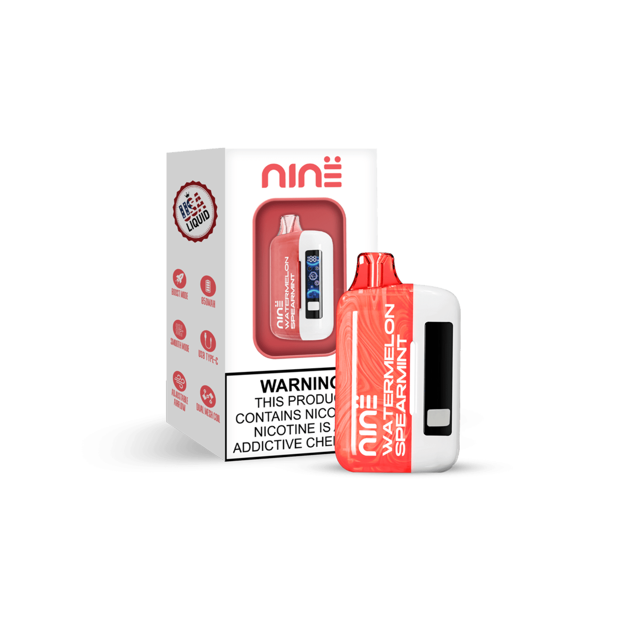 Uno NiNE 30K Kit - Watermelon Spearmint