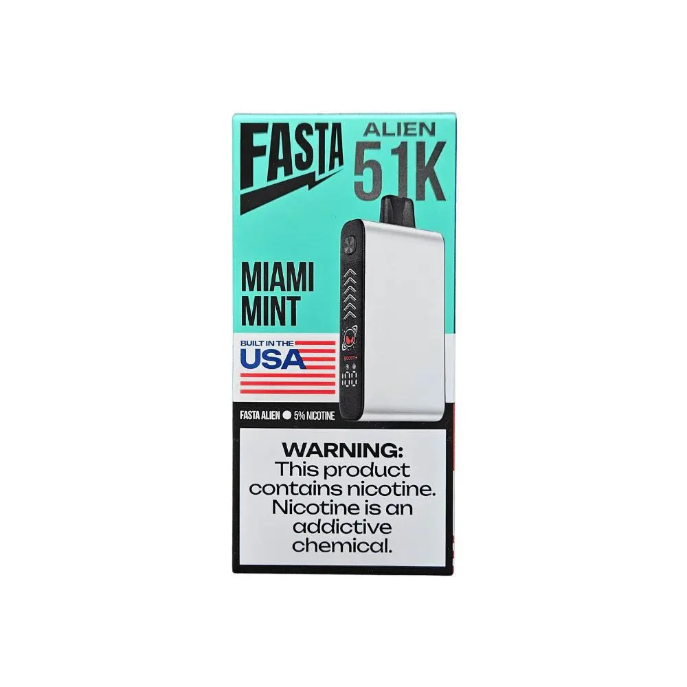 FASTA Alien 51K  Miami Mint  KLOWDZ Vapor & Smokeshop
