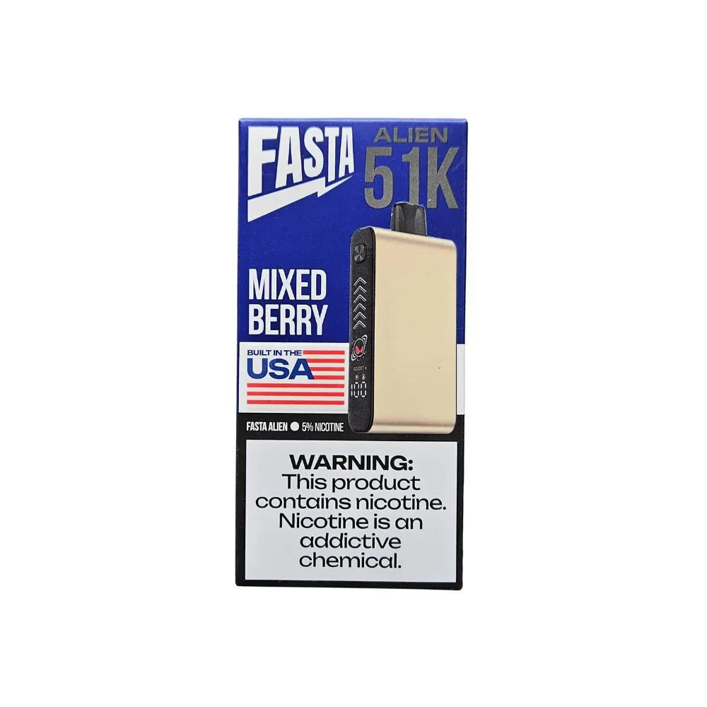 FASTA Alien 51K  Mixed Berry  KLOWDZ Vapor & Smokeshop
