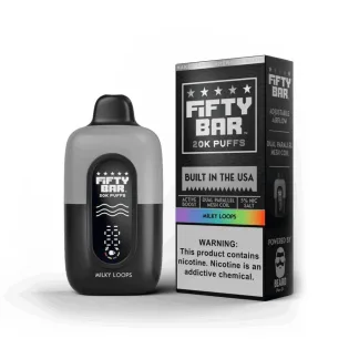 Fifty Bar V2 20K Disposable - Milky Loops
