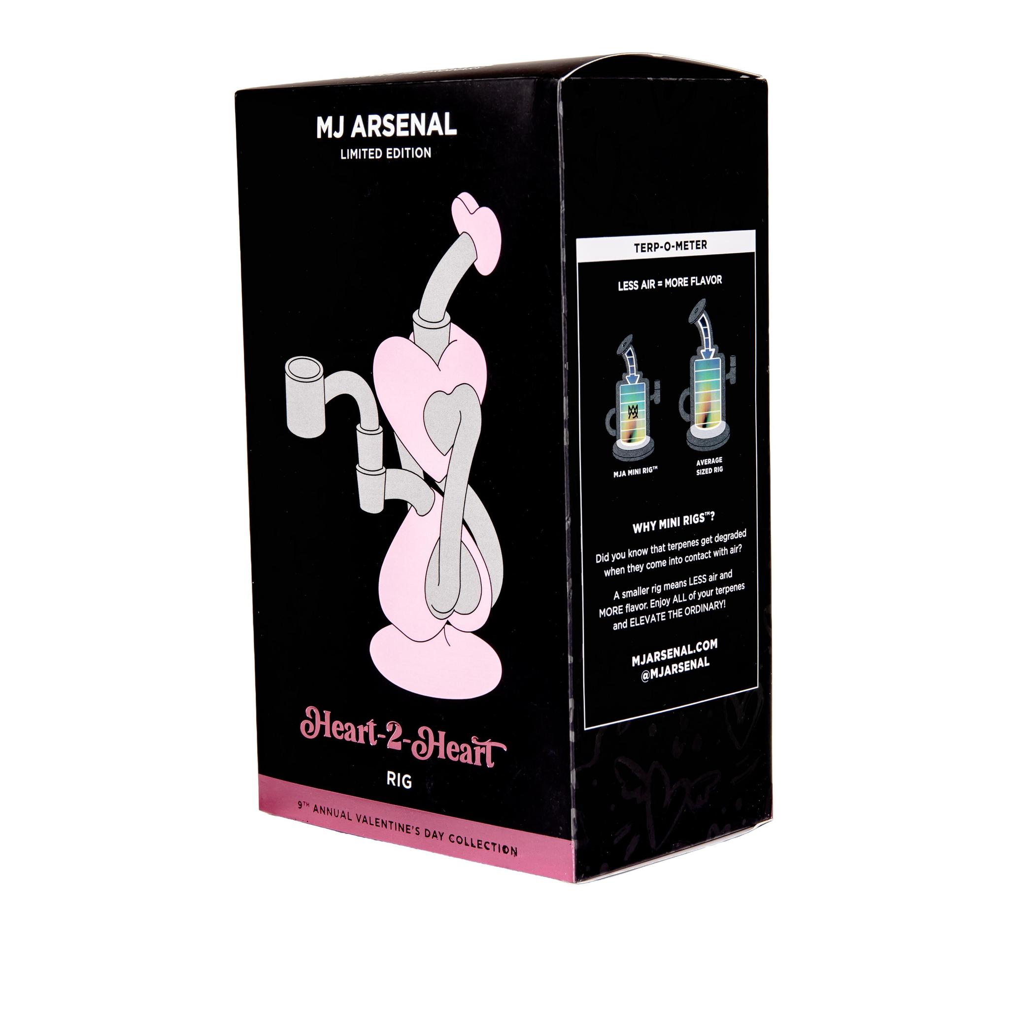 MJ Arsenal Heart To Heart Mini Dab Rig (Valentine's Day Collection 2026 Limited Edition) - Image 13