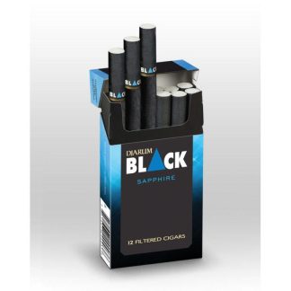 Djarum Black - Sapphire / Ultra Menthol (12 Filtered Cigars)