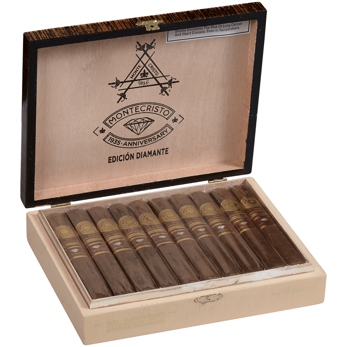 Montechristo - 1935 Anniversary Edicion Diamante (Toro 6.00 x 55 | 10 Ct. Box | Limited Edition) - Image 4