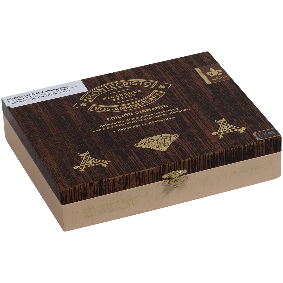 Montechristo - 1935 Anniversary Edicion Diamante (Toro 6.00 x 55 | 10 Ct. Box | Limited Edition) - Image 3