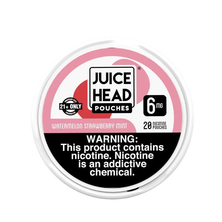 Juice Head Nicotine Pouches - Watermelon Strawberry Mint 12mg