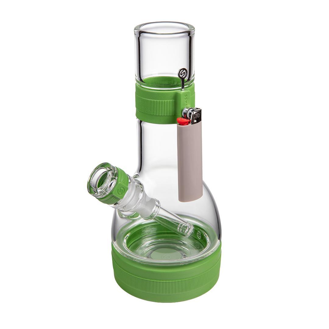 Softglass Core Water Pipe - Pistachio - Image 7