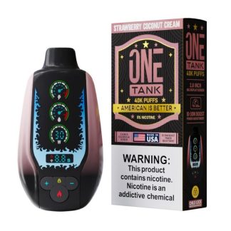 One Tank 40K - Strawberry Coconut Cream