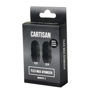 Cartisan Flex Atomizers - Wax (2-Pack Black)