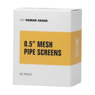 Human Grade Mesh Pipe Screens - 0.5"