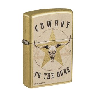Zippo Lighter - Buck Wear™ Cowboy to the Bone Design