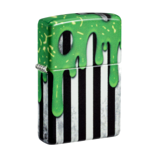 Zippo Lighter - Glowing Goo Design (GITD)