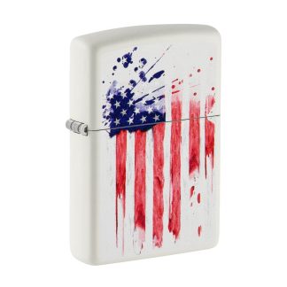 Zippo Lighter - US Flag Design