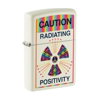 Zippo Lighter - Glowing Positivity Design (GITD)