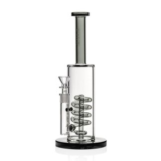 GRAV Coil Showerhead Water Pipe - Smoke