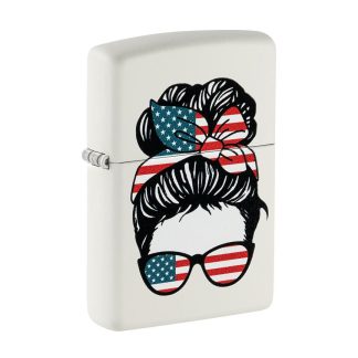Zippo Lighter - American Woman Design