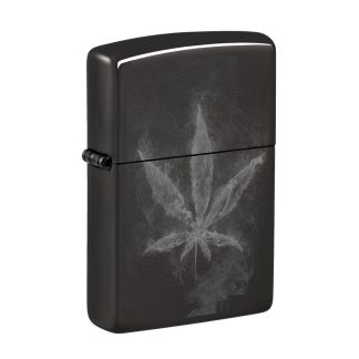 Zippo Lighter - Wispy Leaf Design