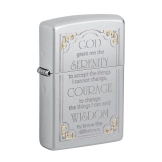 Zippo Lighter - Serenity Prayer