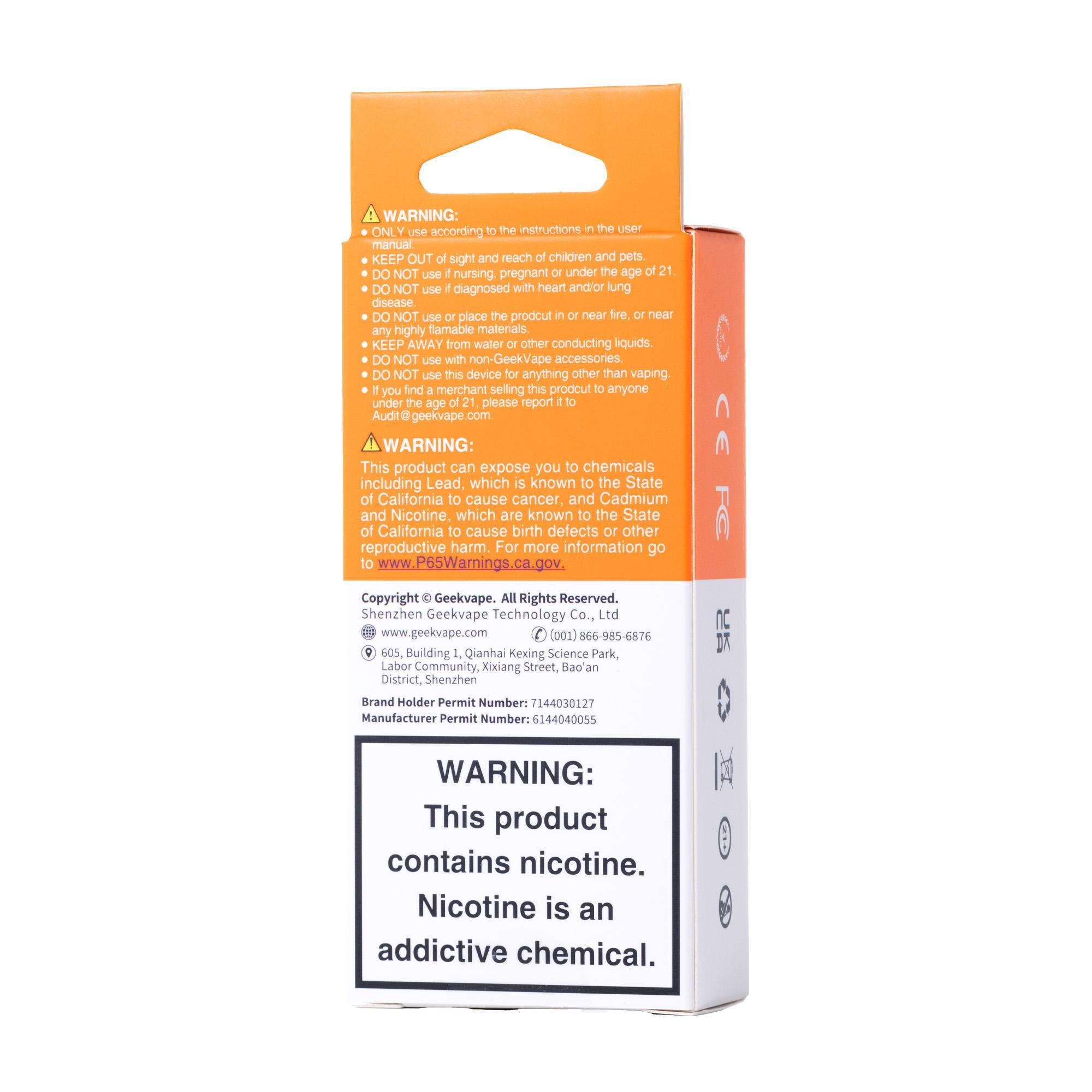 GeekVape N / Nano Replacement Cartridge (2-Pack) - Image 5