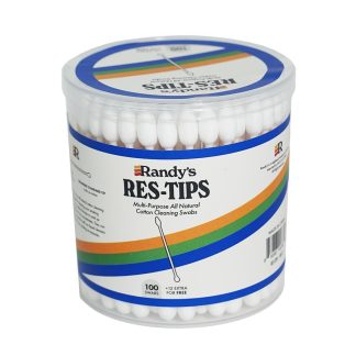 Randy's Res-Tips - 100 Swabs + 12 Extra Jar