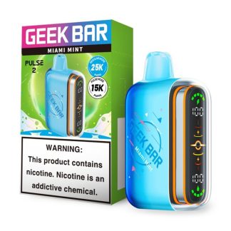 Geek Bar Pulse 2 Disposable (5%) - Miami Mint [TX Compliant Version]